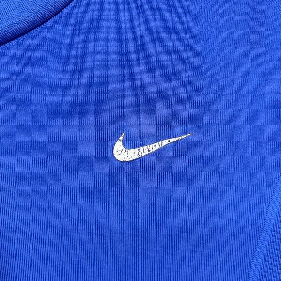 Nike Pro Team Blue Shirt Mens Large Athletic Performance Tee Short Sleeve Top - Picture 5 of 14